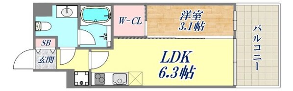 ヴェール尼崎城の物件間取画像